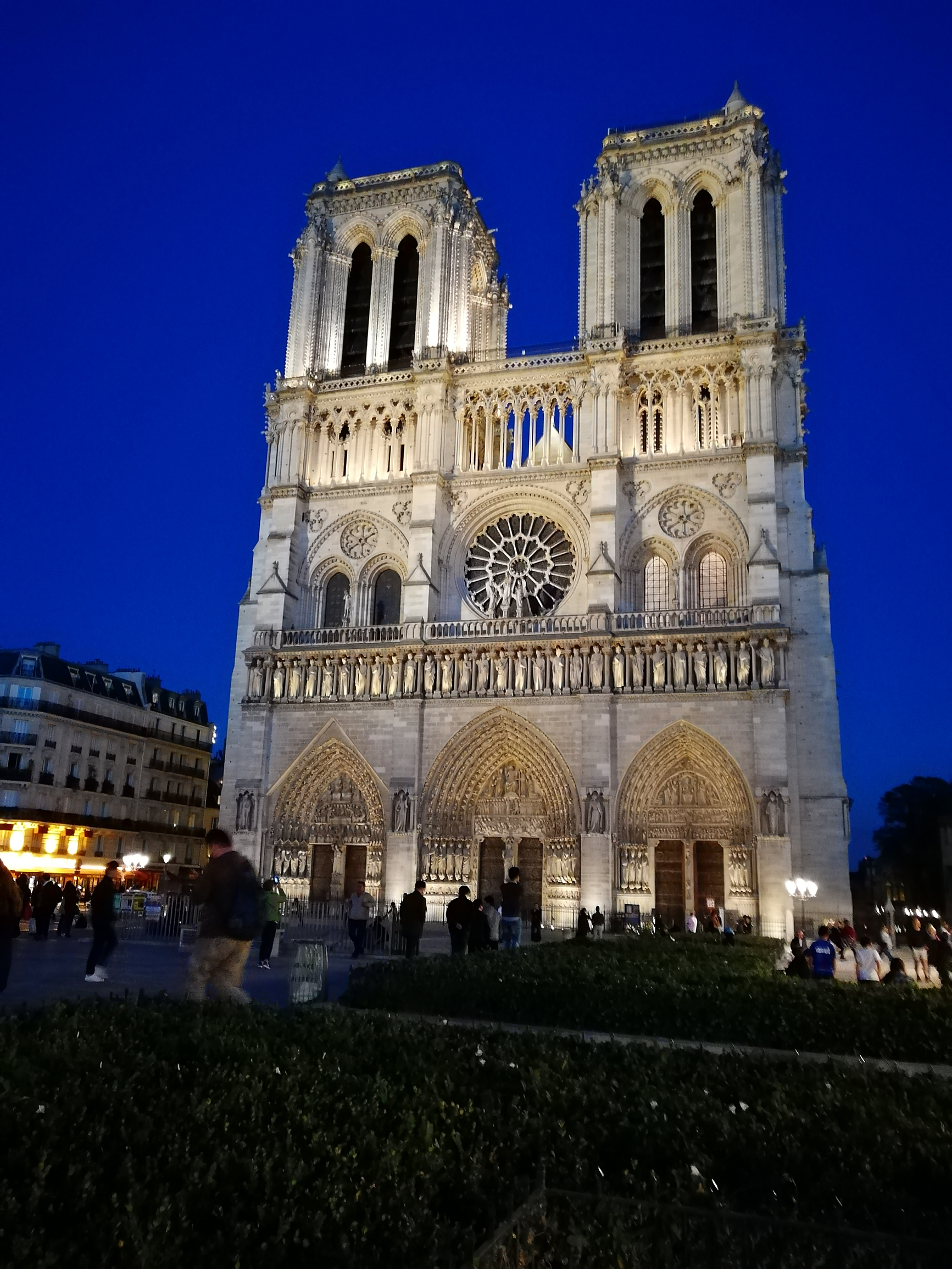 2017年的巴黎圣母院（火灾前）