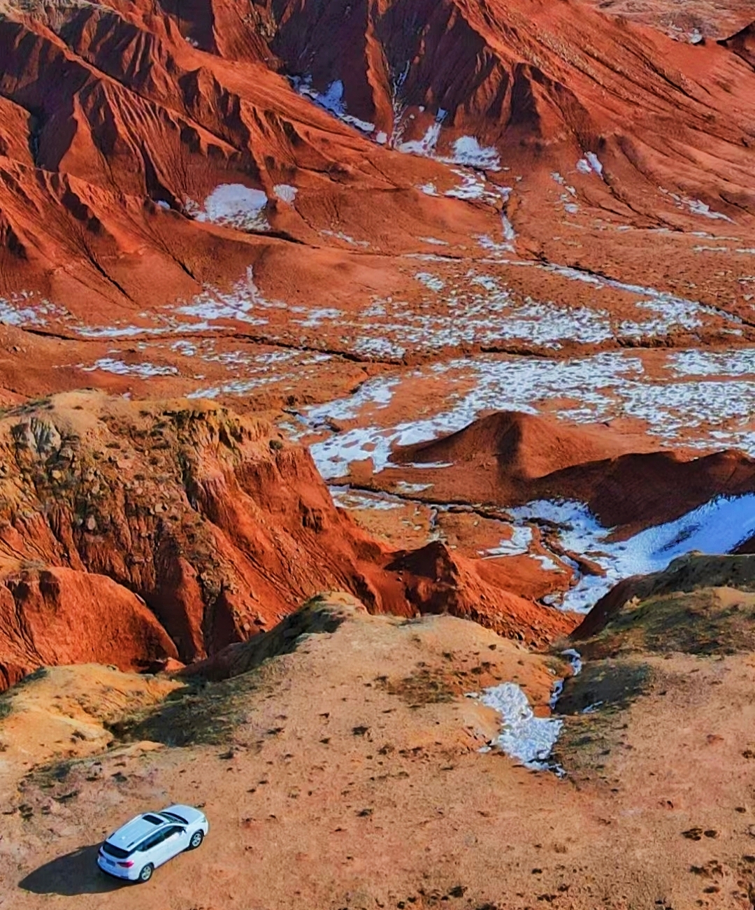 蒙古国边境的红色无人区内蒙超小众旅游地