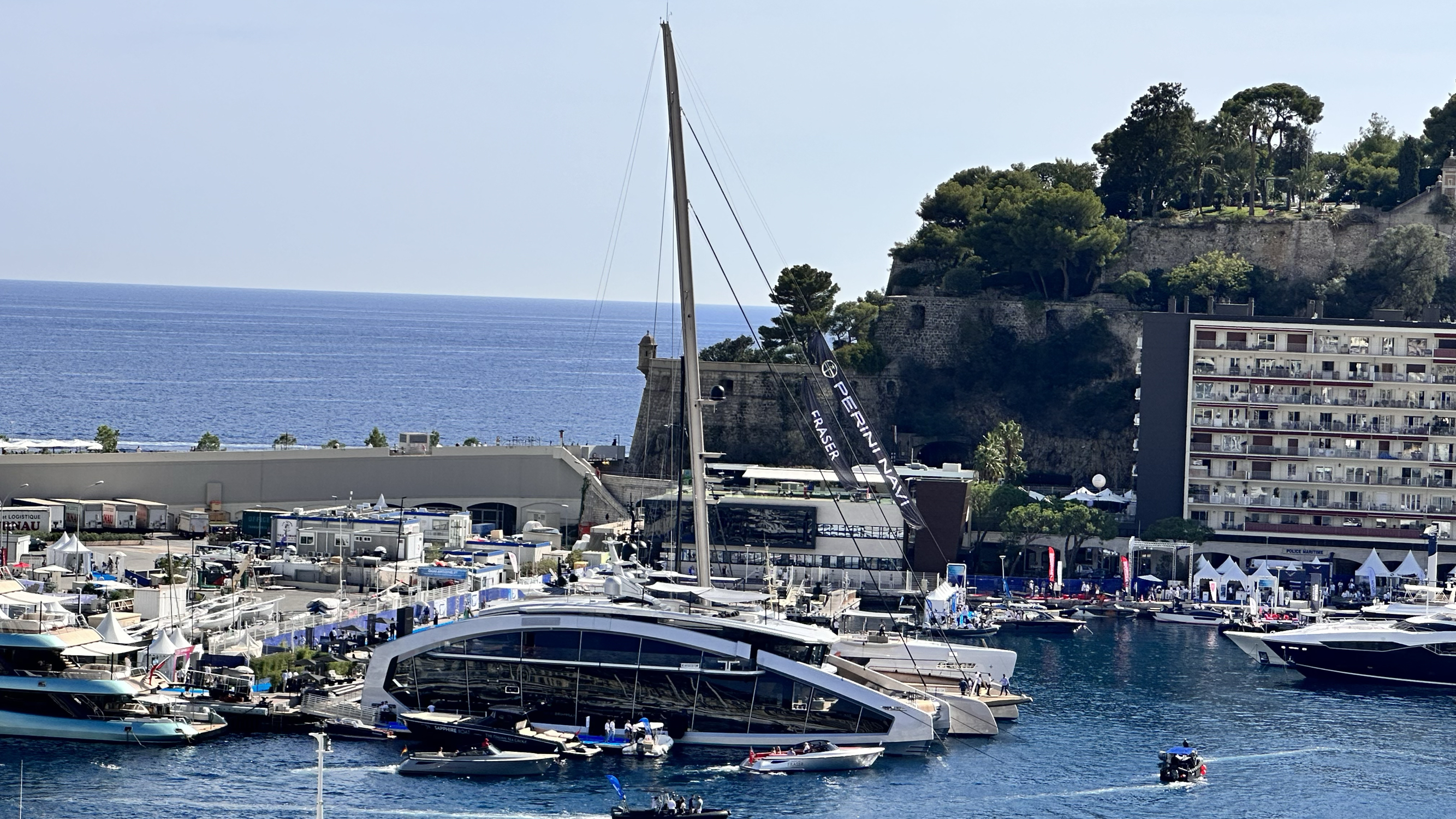 詹姆斯·邦德电影《黄金眼》的拍摄地摩纳哥大力神港Monaco