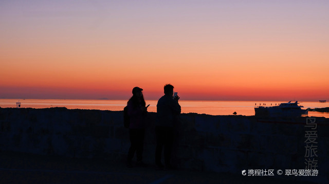 爱在黄昏时,威海的日落美到哭!