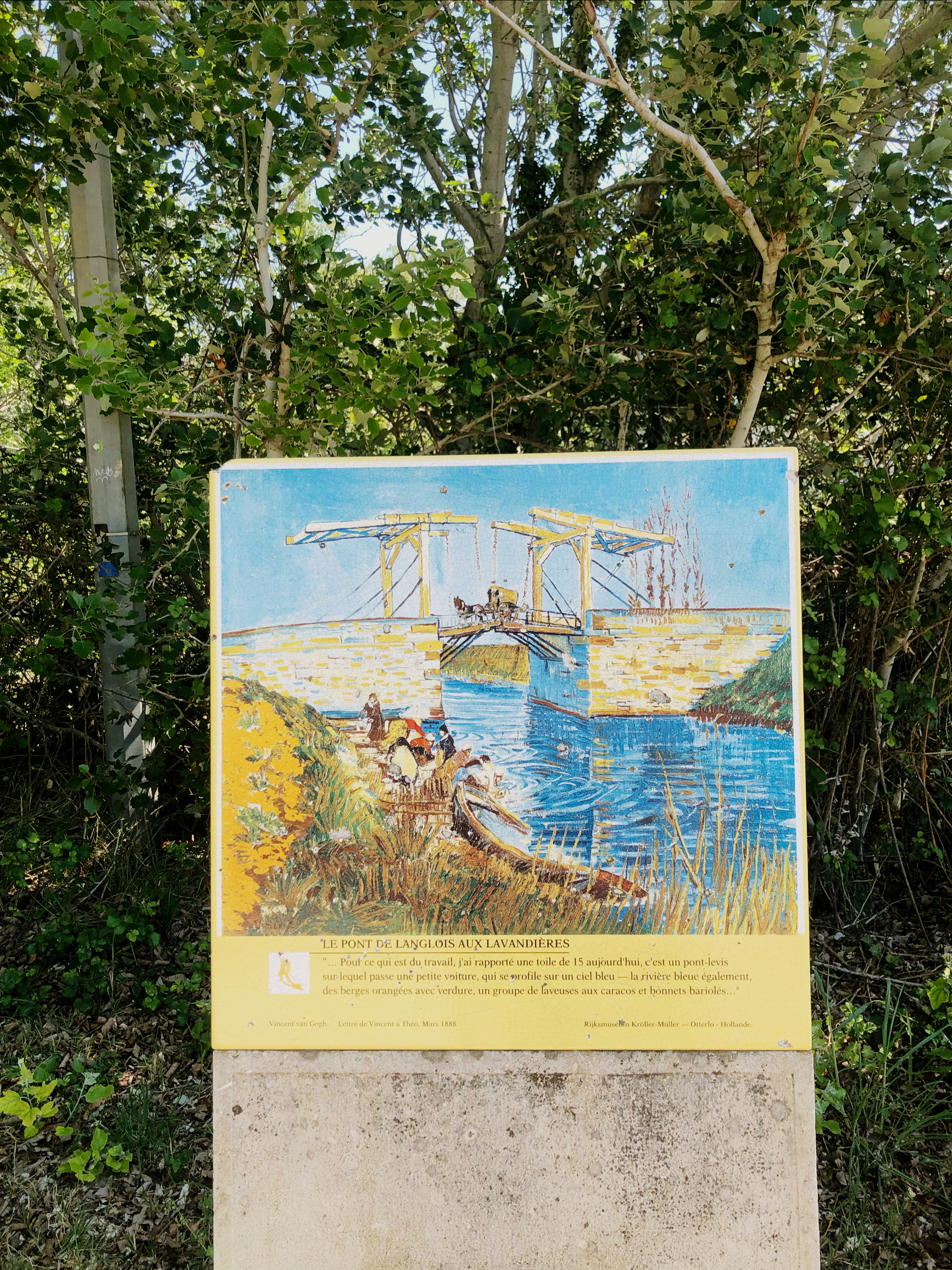 法国旅行｜跟随Van Gogh的画打卡Pont Van