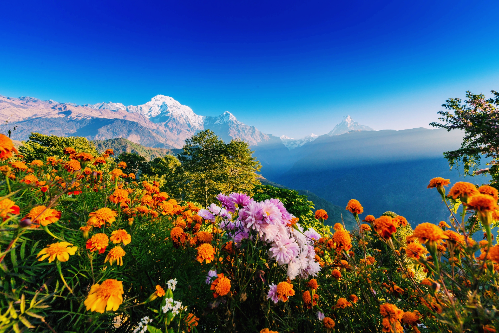 尼泊尔-徒步者的天堂