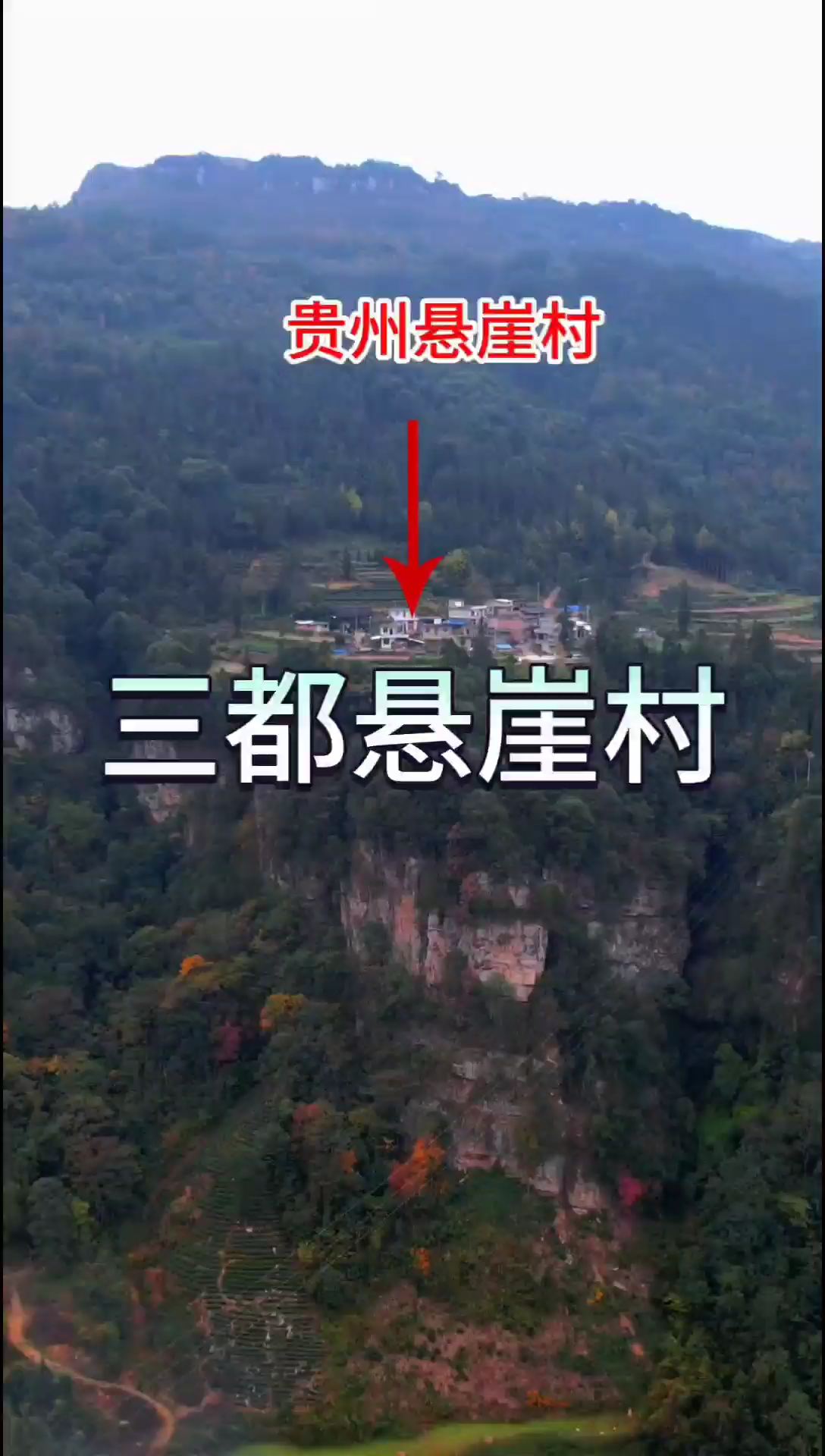 贵州悬崖村，坐落在海拔1500米的悬崖绝壁之上，上面住着几十户人家，周围都是大断崖，如果给你一套房，
