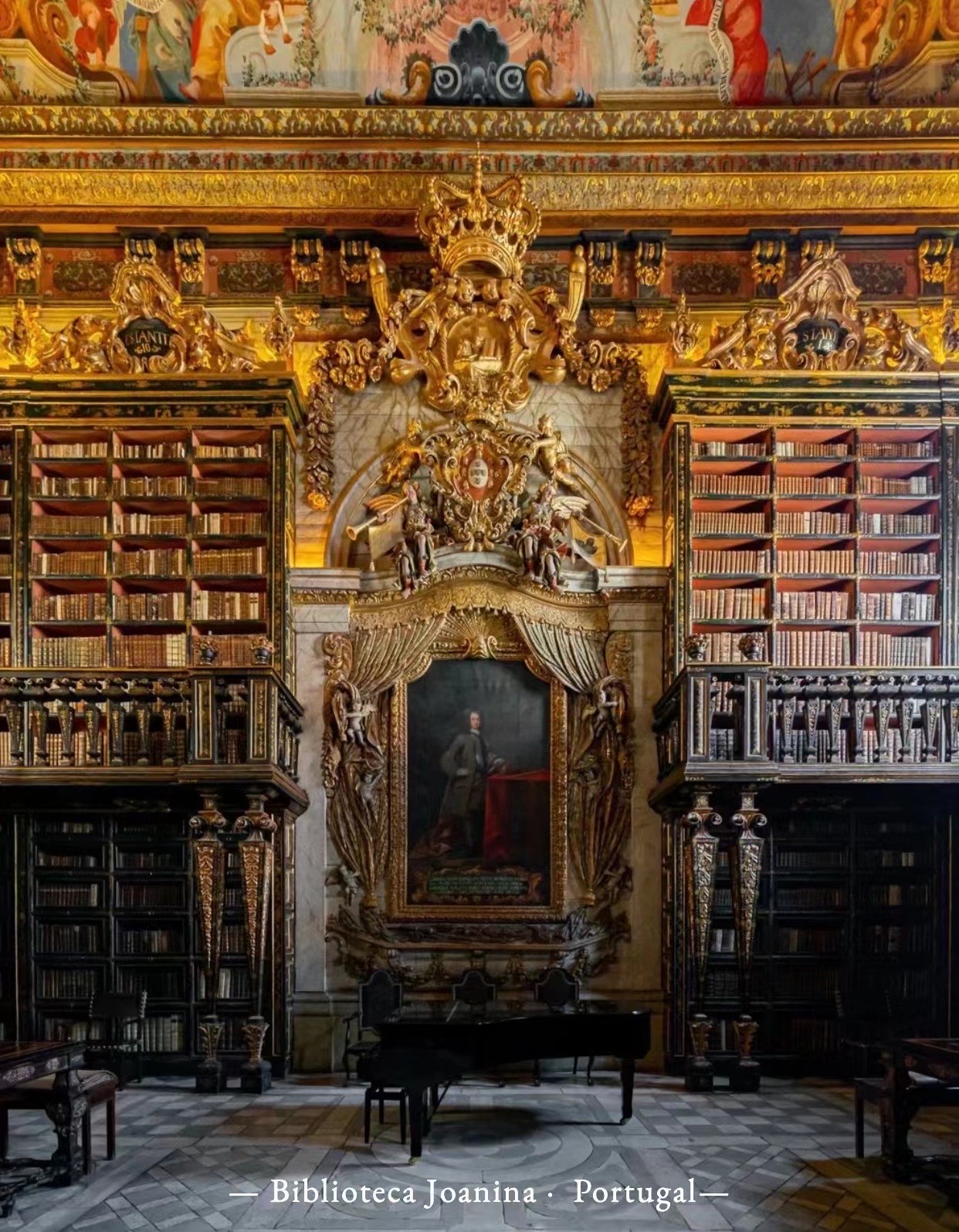 🍀看世界——欧洲那些绝美的图书馆，如果真的有天堂，应该就是这些图书馆的模样🌸 #打卡全世界YO