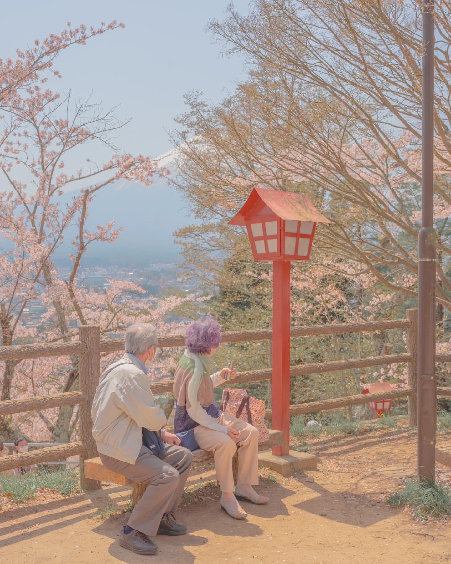 很少有事情能比在富士山受到木叶樱姬的欢迎更胜一筹了
