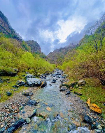 大通国家森林公园察汗河景区
