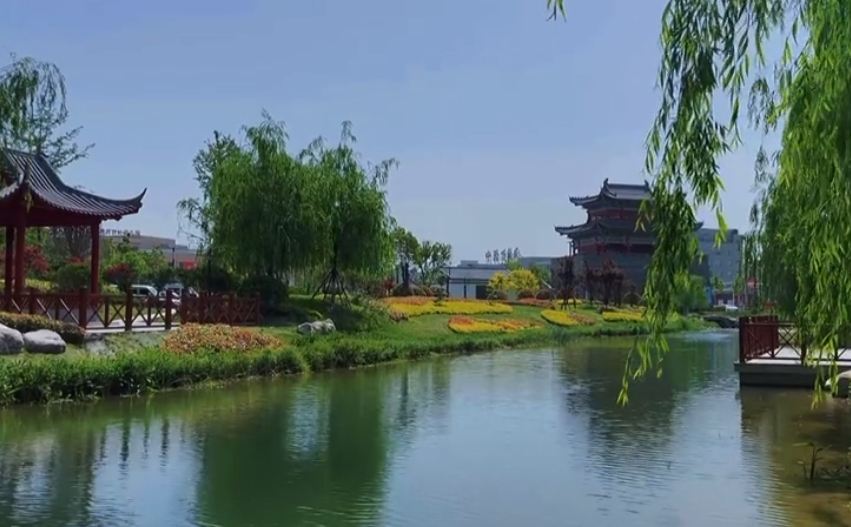 河南杞县：环城水系 景色迷人