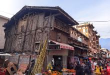 茂县农贸市场购物图片