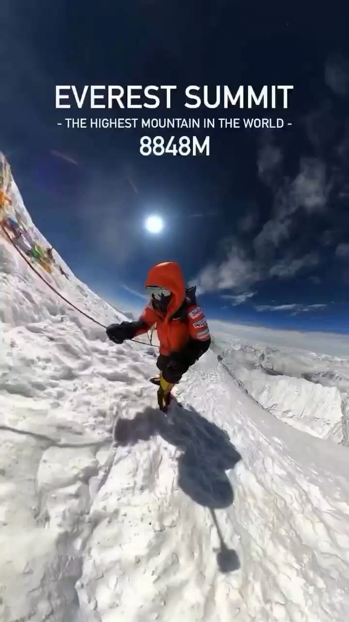 你有一天打算登上珠穆朗玛峰—世界之巅吗？