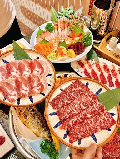 和牛燊shen炭火烤肉·烧鸟·寿喜锅