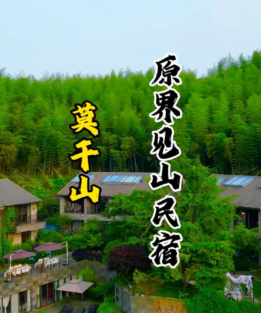 莫干山·原界见山王位山观景云海民宿图片