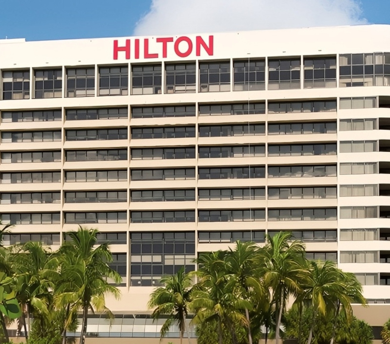 美国迈阿密的蓝色泻湖希尔顿酒店