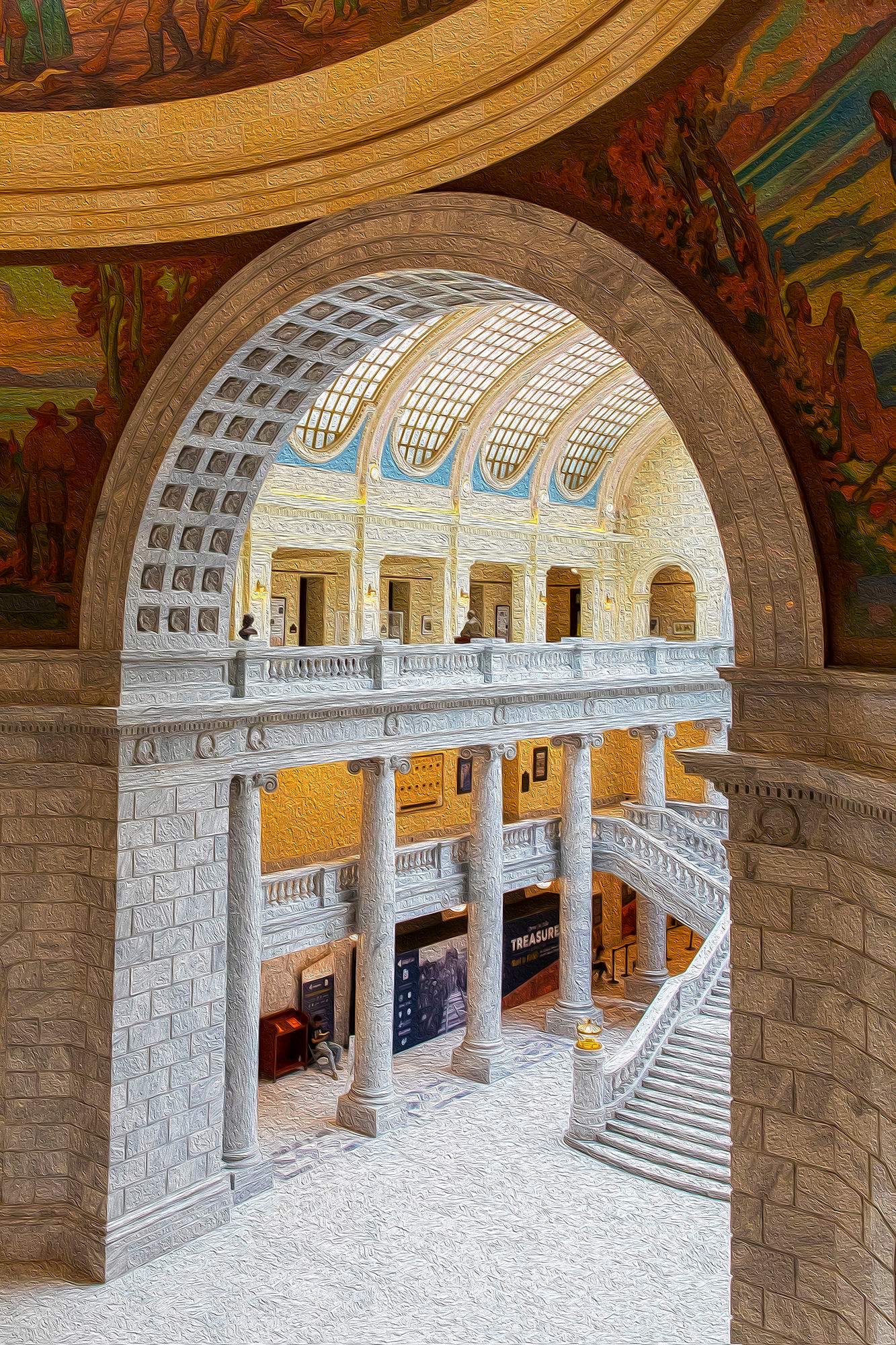 犹他州议会大厦：新古典主义建筑的典范