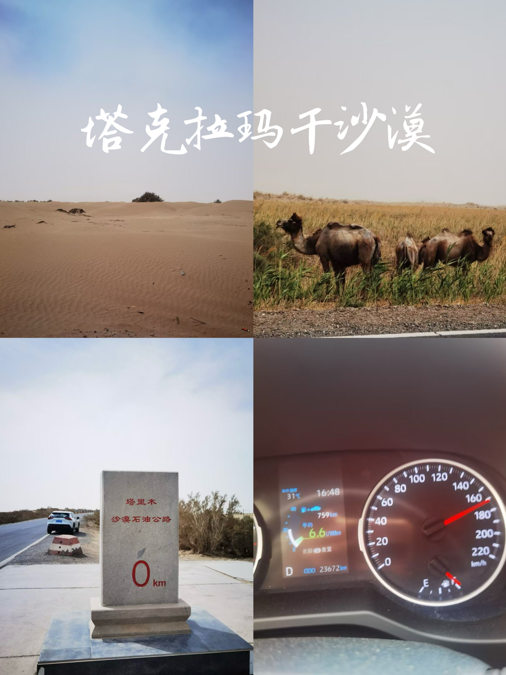 穿越中国最大的沙漠—塔克拉玛干