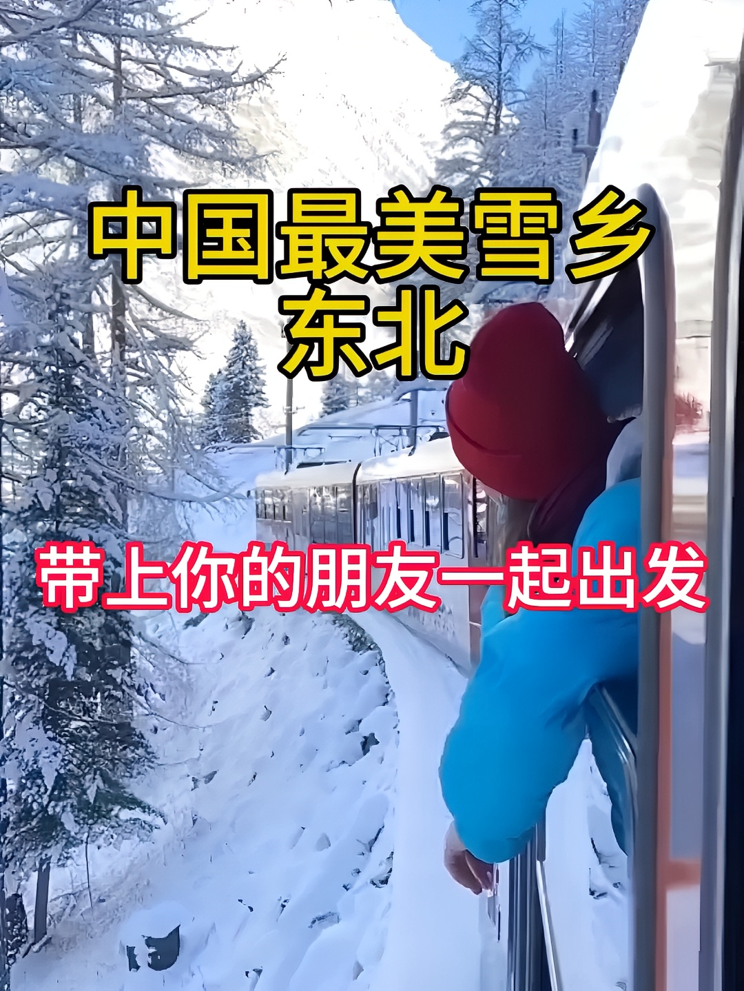 中国最美雪乡，东北 #中国雪乡 #旅行推荐官