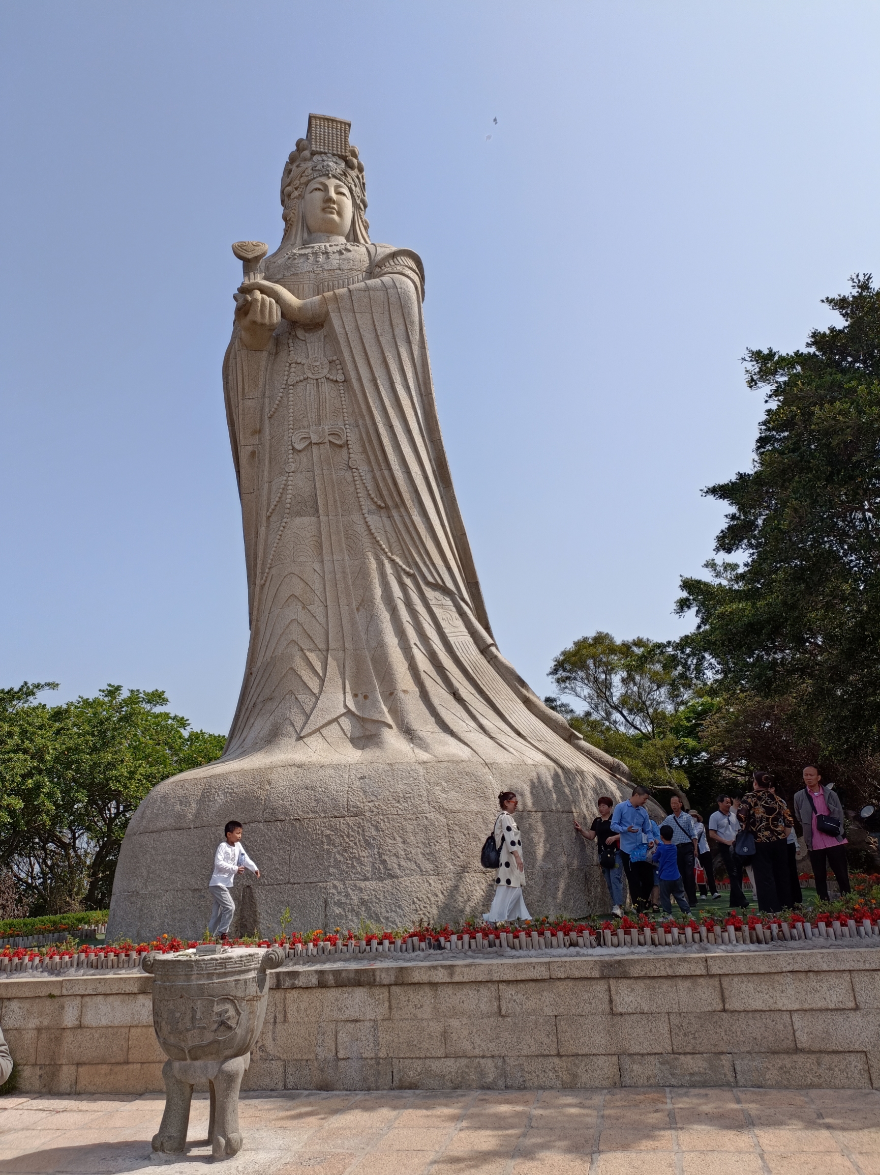 参观游览福建湄洲岛妈祖庙