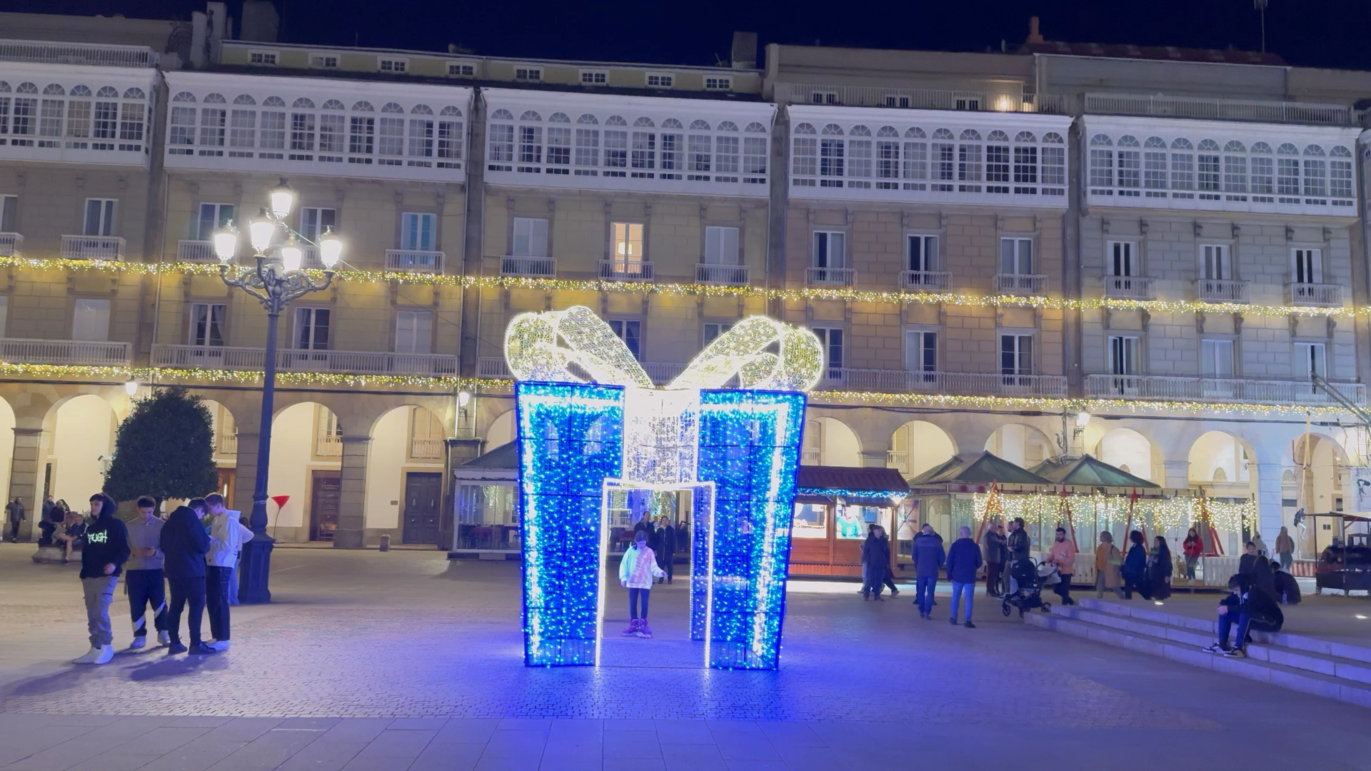 圣诞彩灯亮起，年味儿拉满——拉科鲁尼亚A Coruña圣诞节