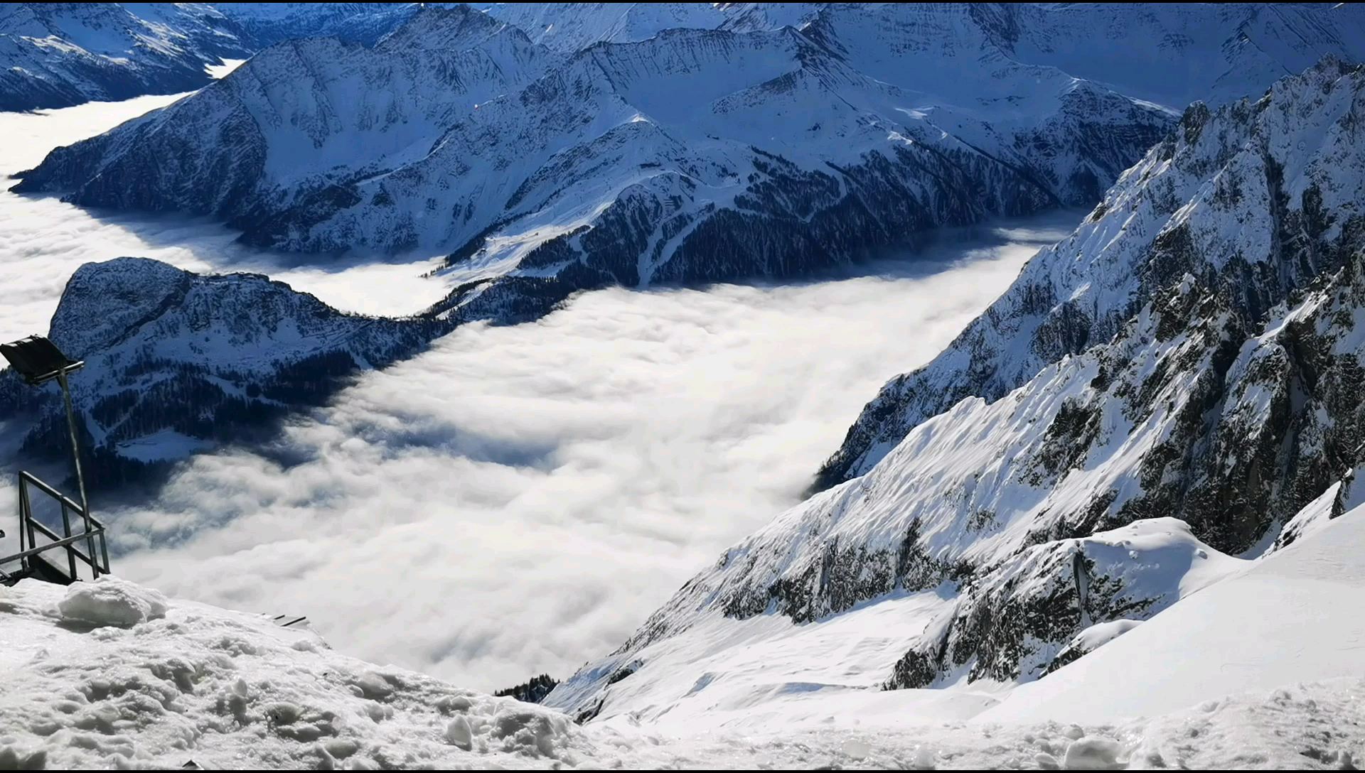 站在欧盟最高峰～勃朗峰，一览3国