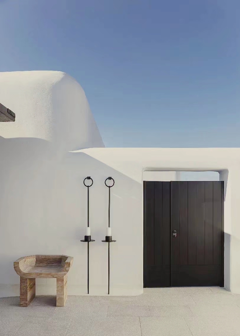 希腊|最新海岛侘寂风酒店