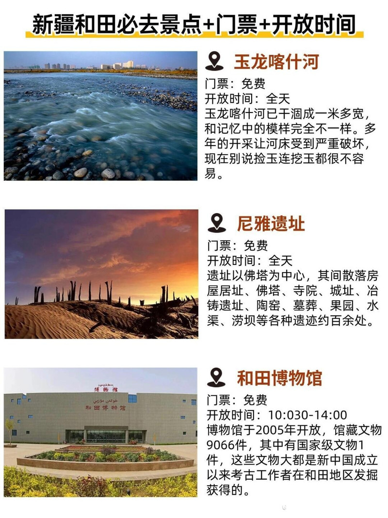 来新疆和田给你全套攻略|||||终于有个本地人把新疆南疆和田