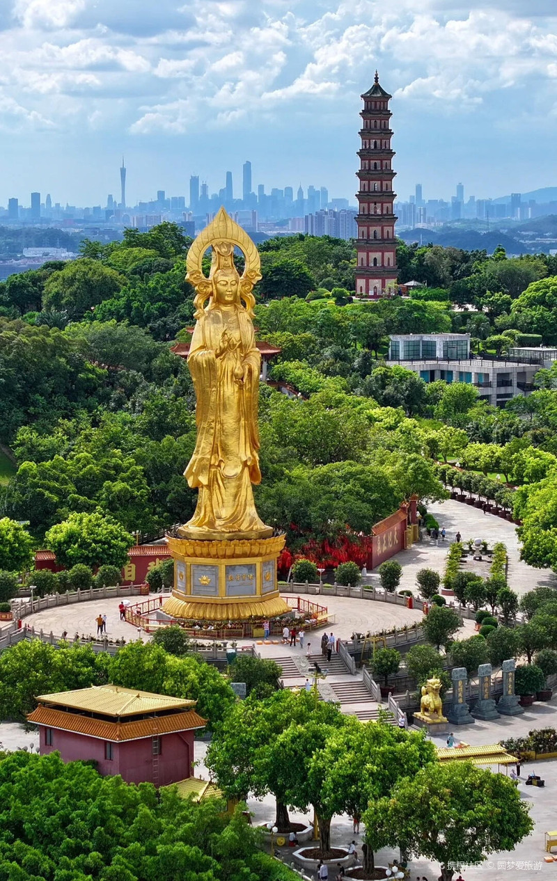 周末去哪儿 | 携程旅行推荐去广州番禺莲花山|||广州番禺