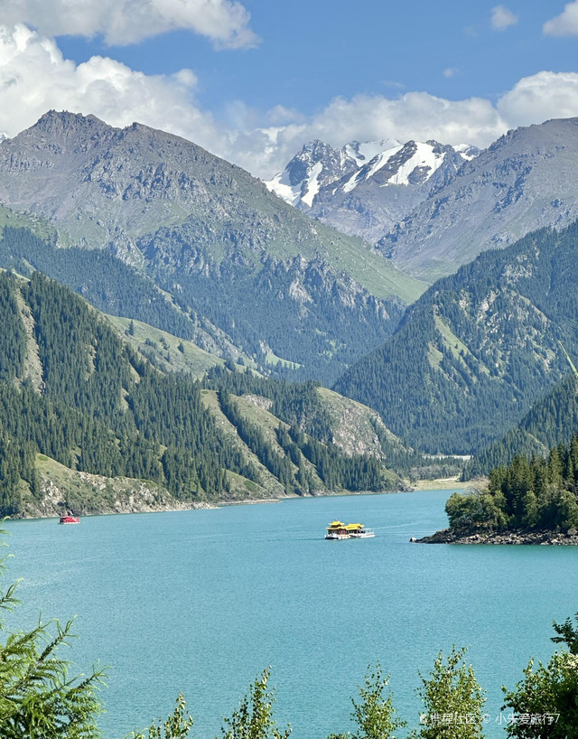 新疆天山天池马牙山海拔