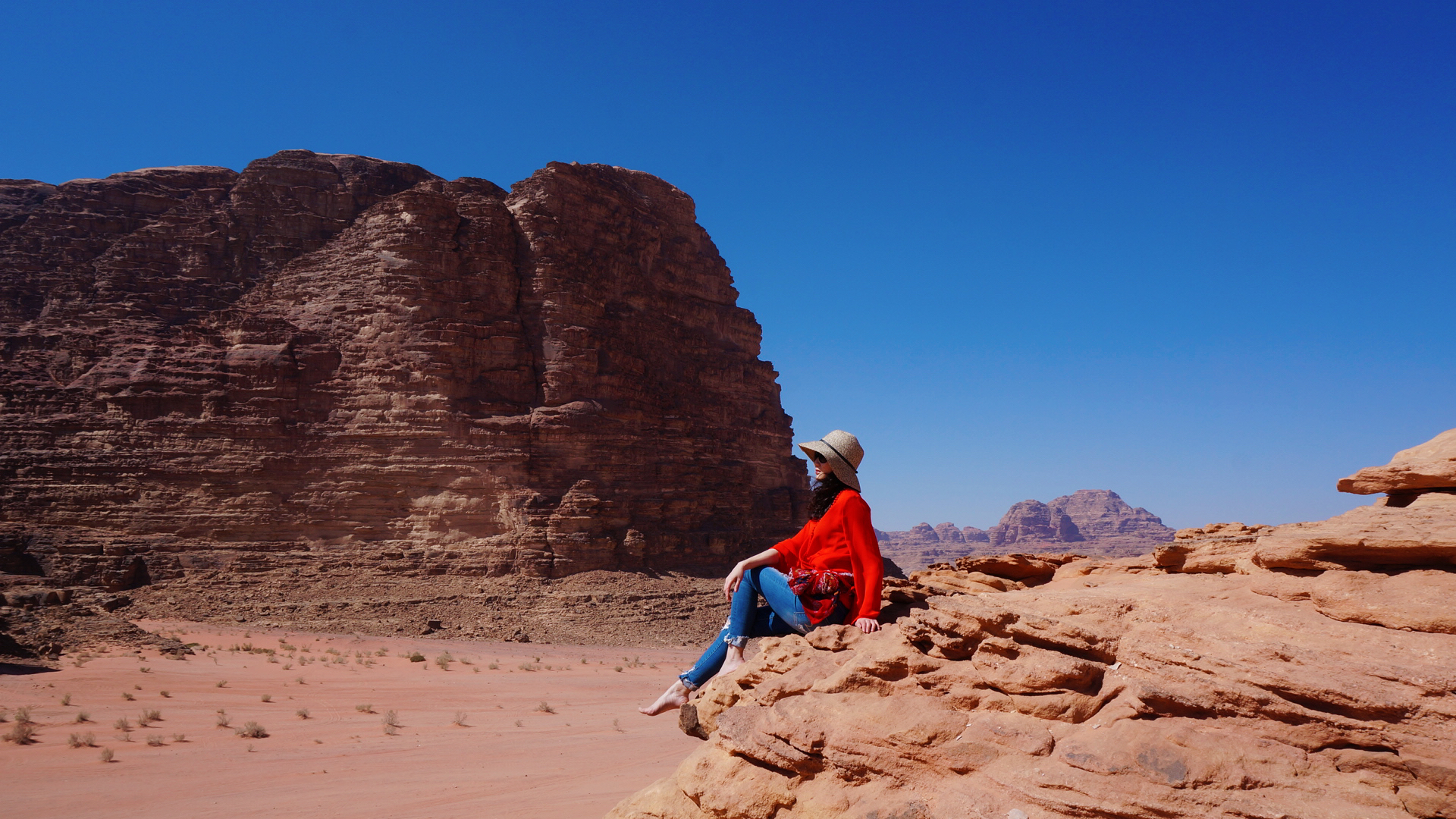 约旦以色列之行-约旦Wadi Rum