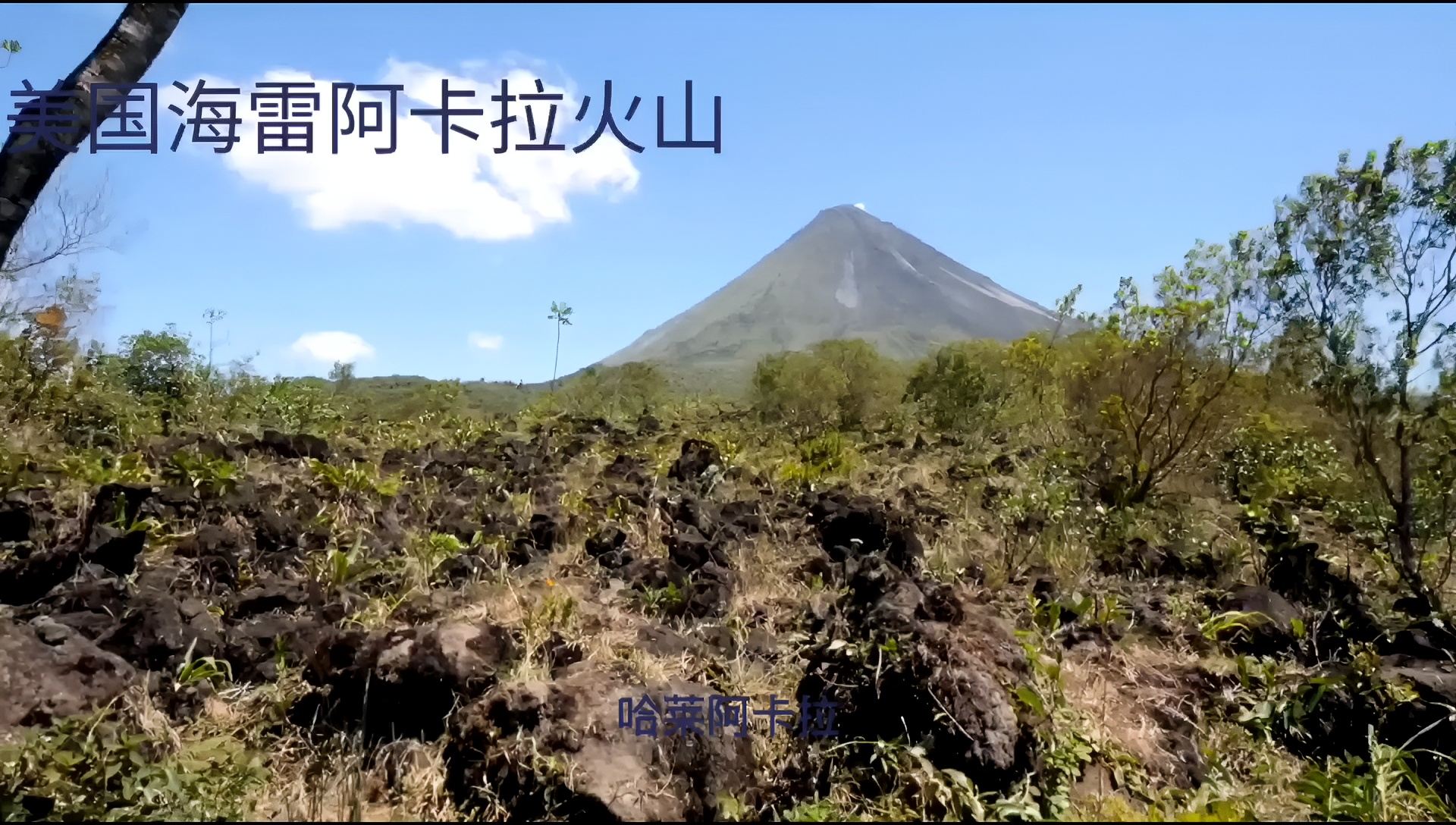 哈莱阿卡拉火山-夏威夷壮观的自然奇观