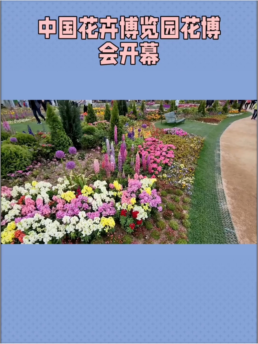 中国花卉博览园：花海盛景等你来赏
