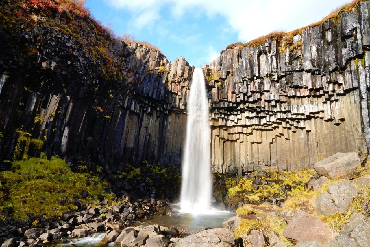 冰岛探秘｜Svartifoss斯瓦蒂瀑布，黑瀑布之美