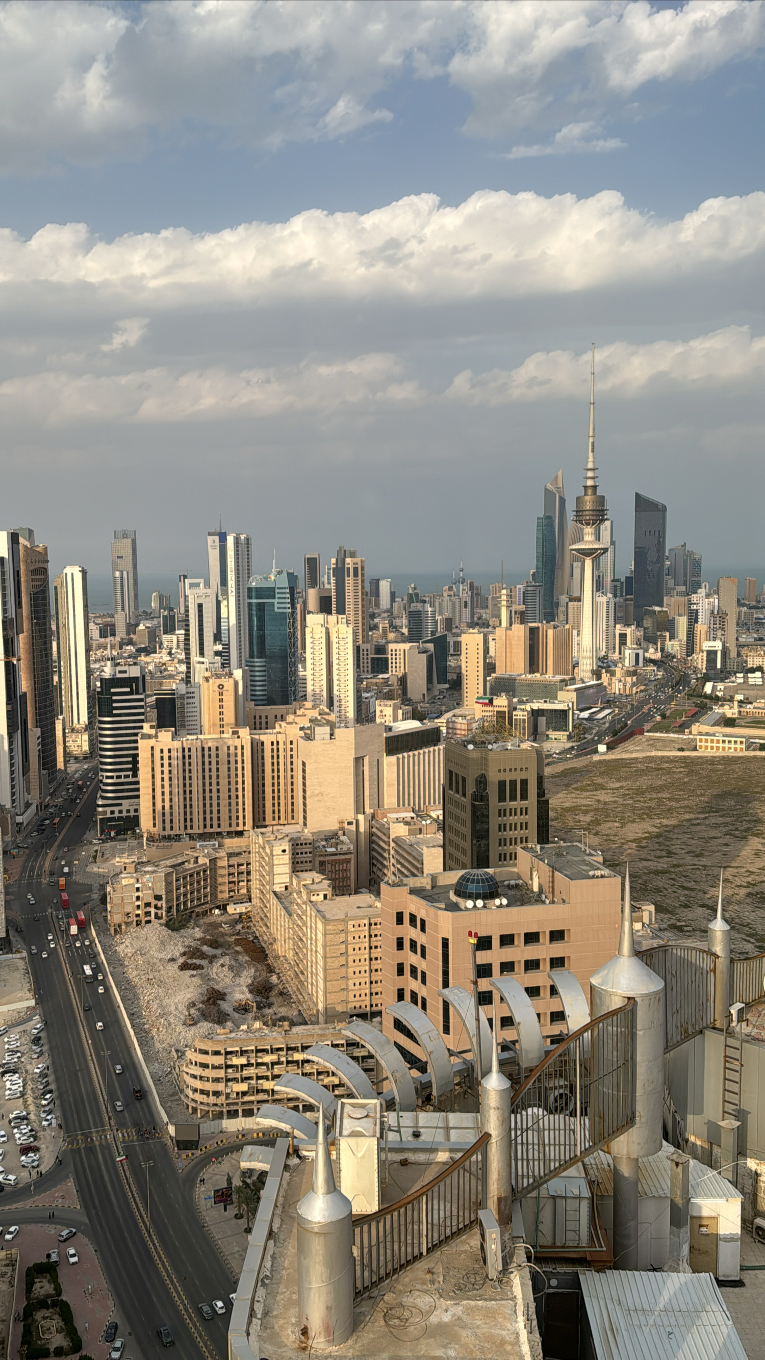 科威特｜喜来登酒店42层鸟瞰科威特市