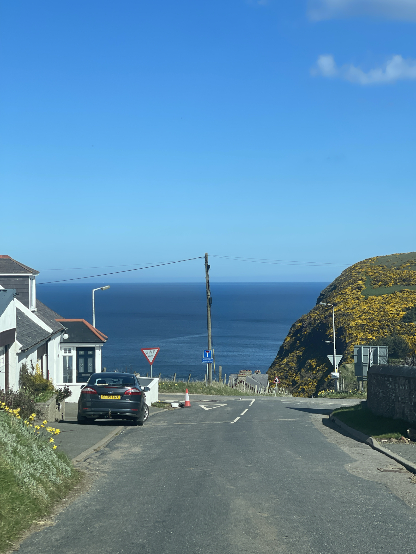 宛如世界尽头的海，来自Scotland的crovie bay