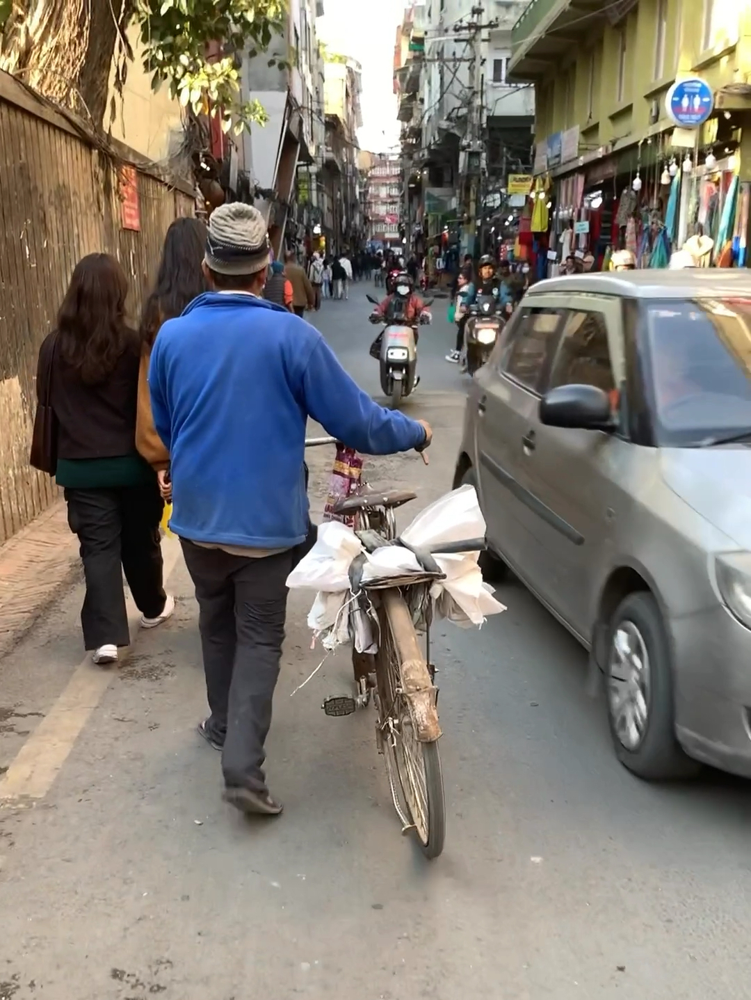 尼泊尔加德满都大街小巷