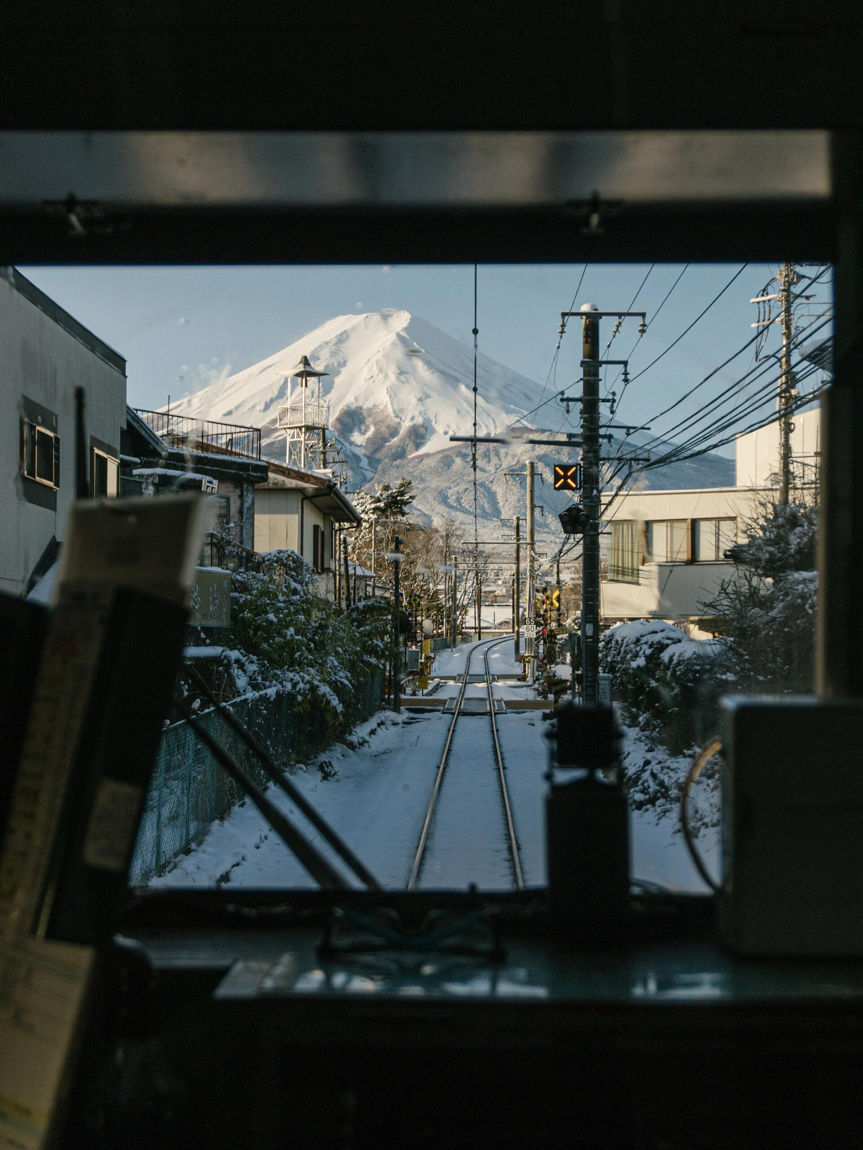 开往富士山的电车🗻富士急行线视角看富士山