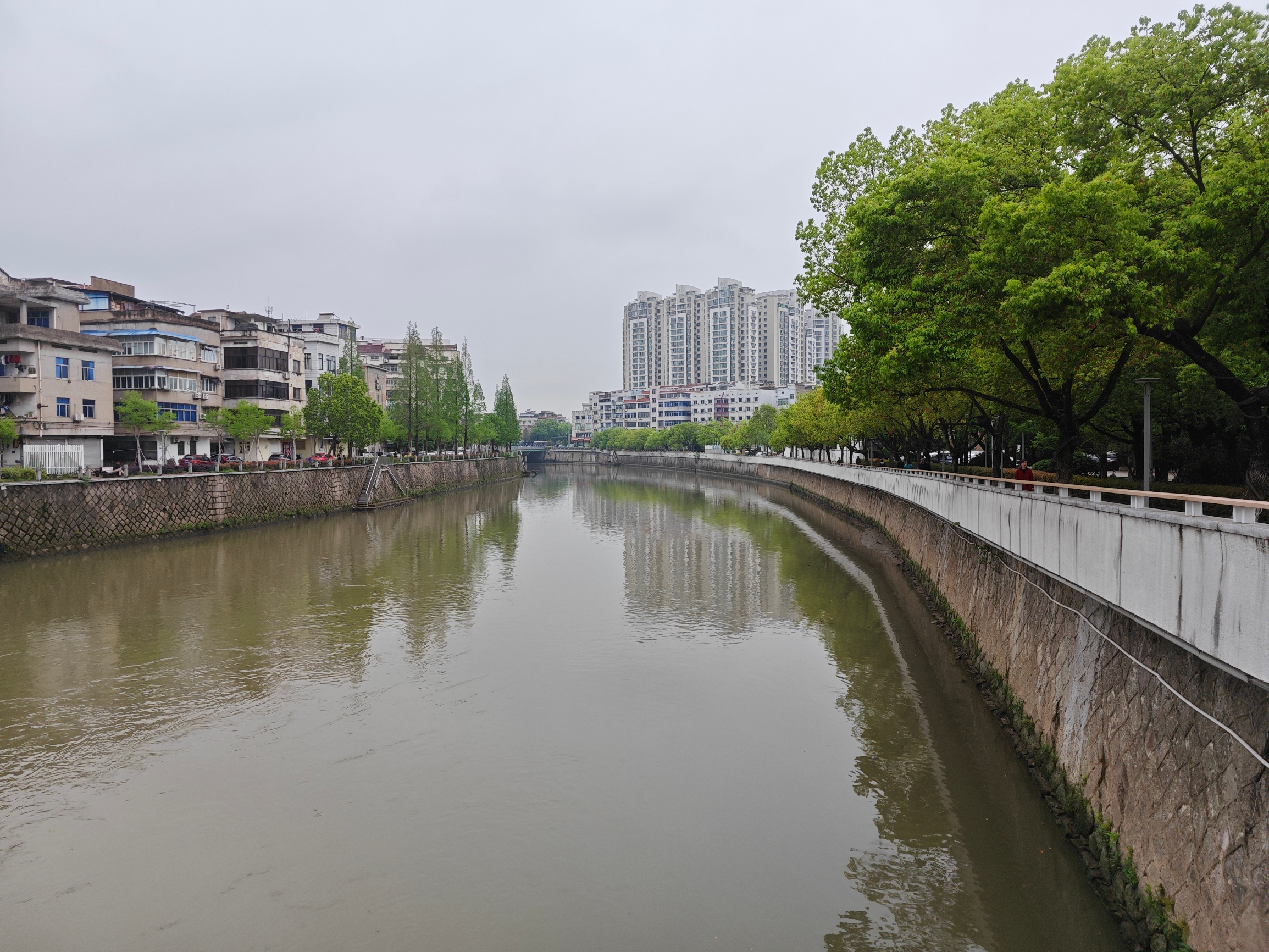 永康·金华花溪河边杨柳依依生活气息