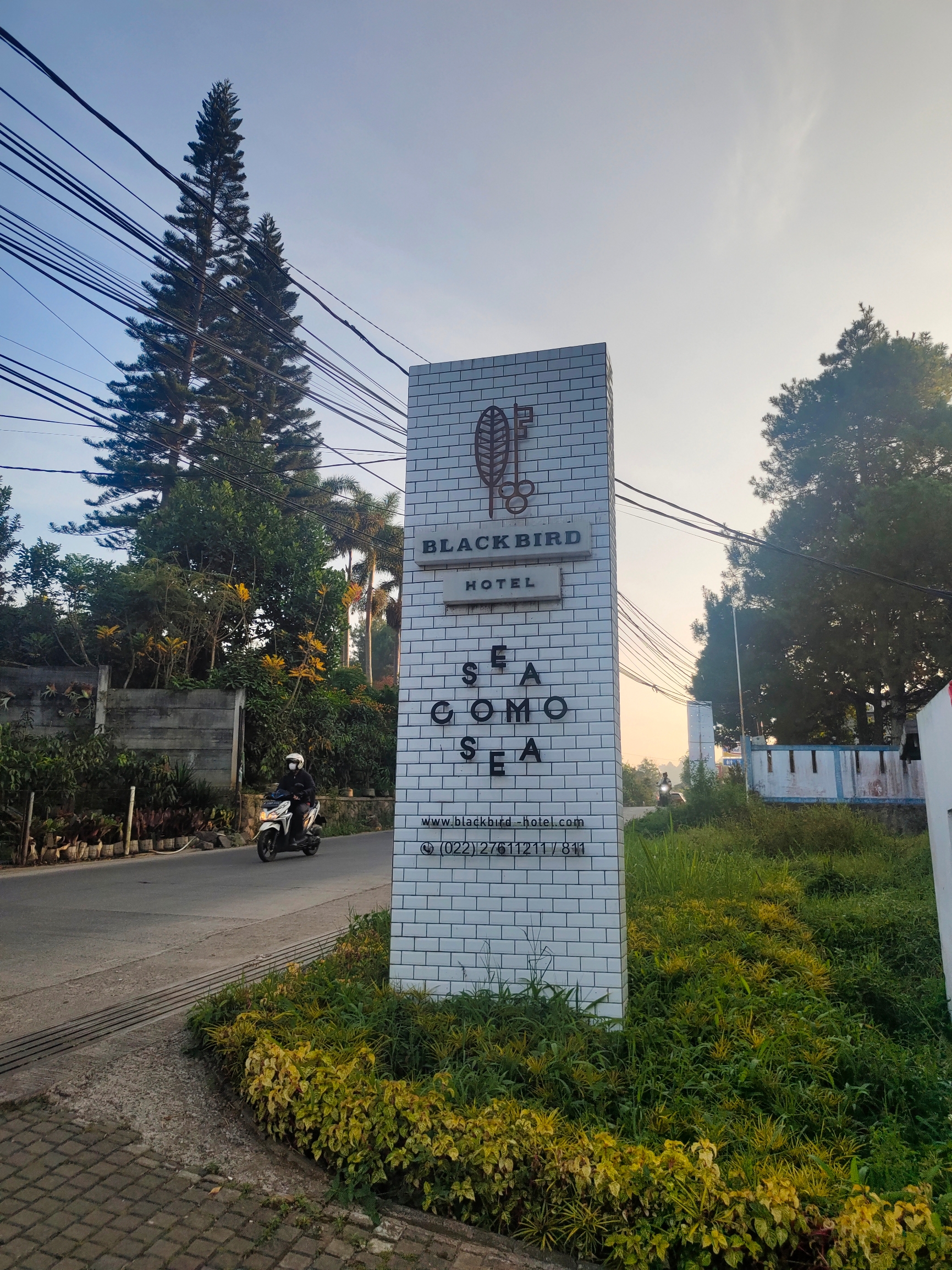 印尼万隆，Black bird 酒店