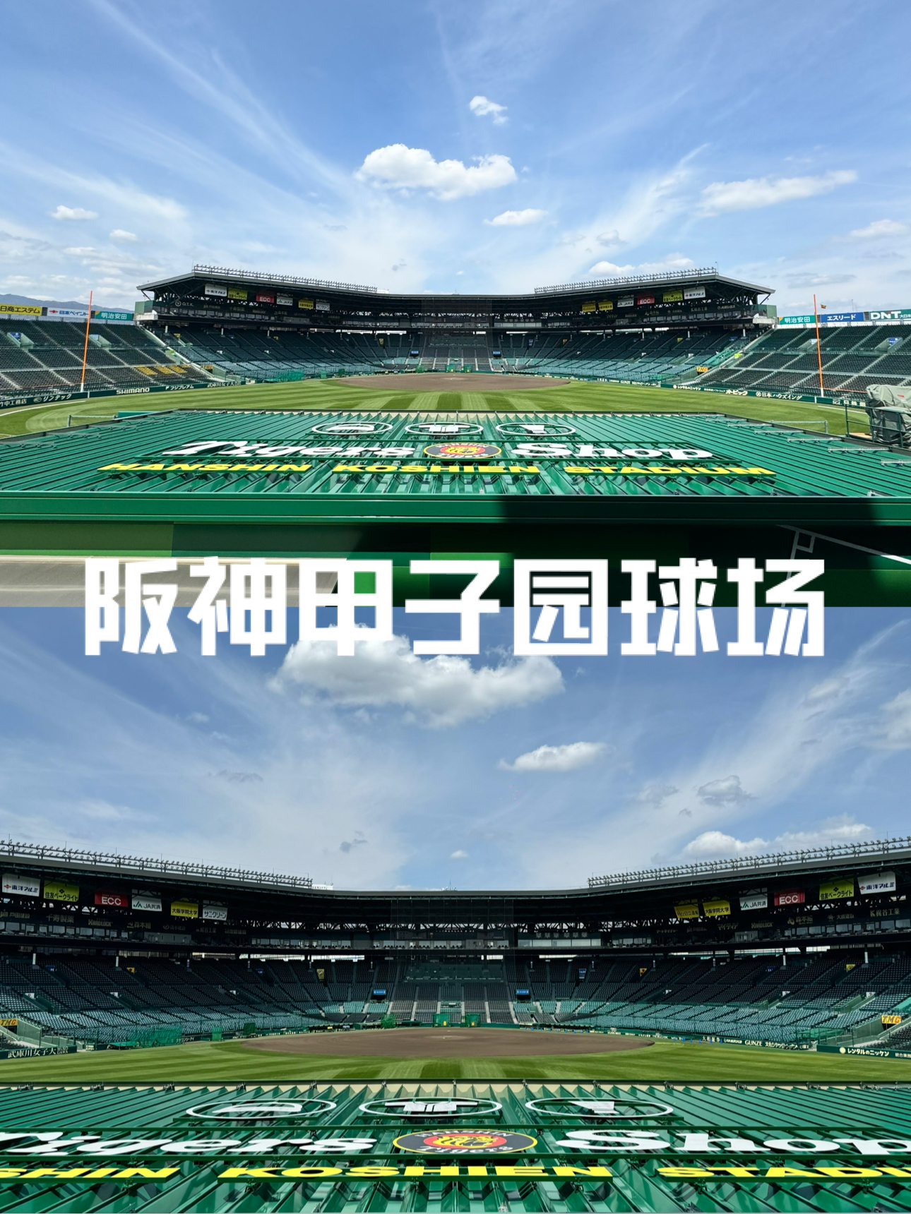 一座拥有100年历史的球场！阪神甲子园球场！