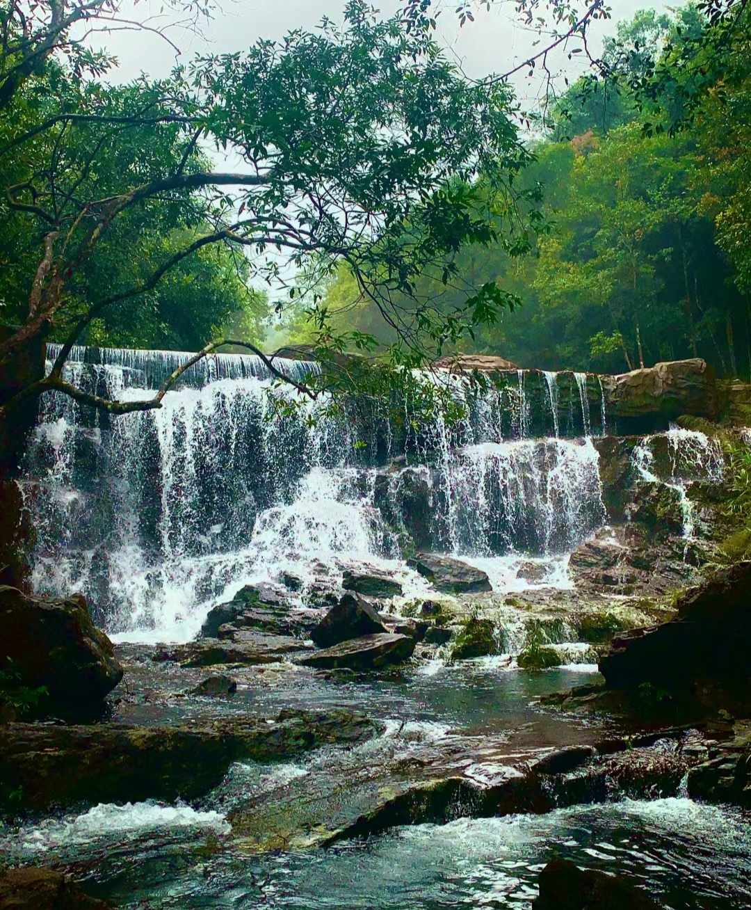 天然氧吧广西八寨沟风景旅游区