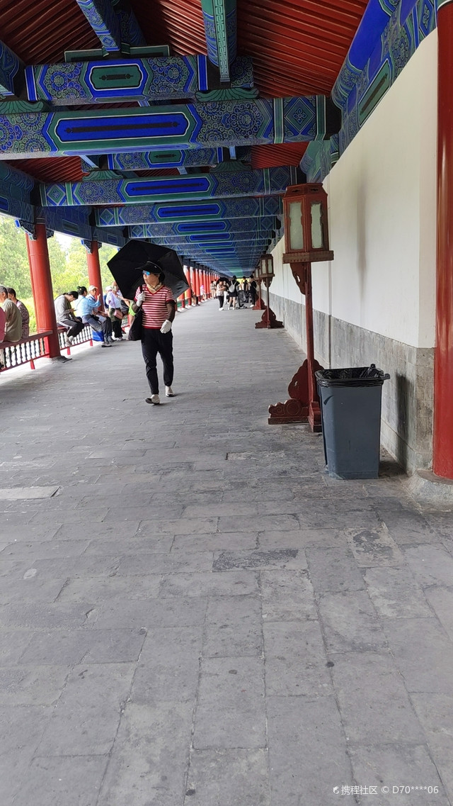 天坛长廊,新装修完成