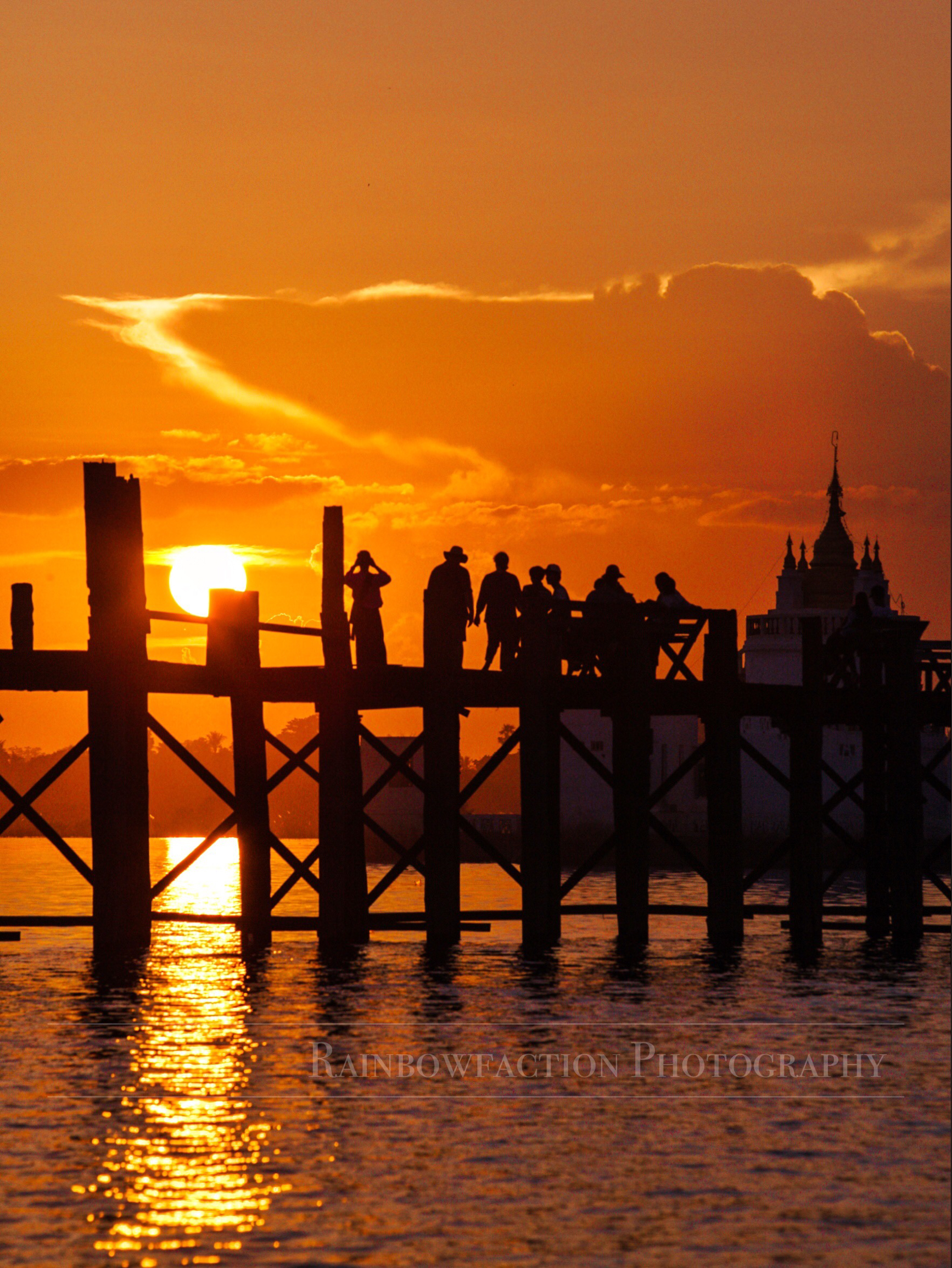 旅行｜收集世界上最美日落—缅甸乌本桥