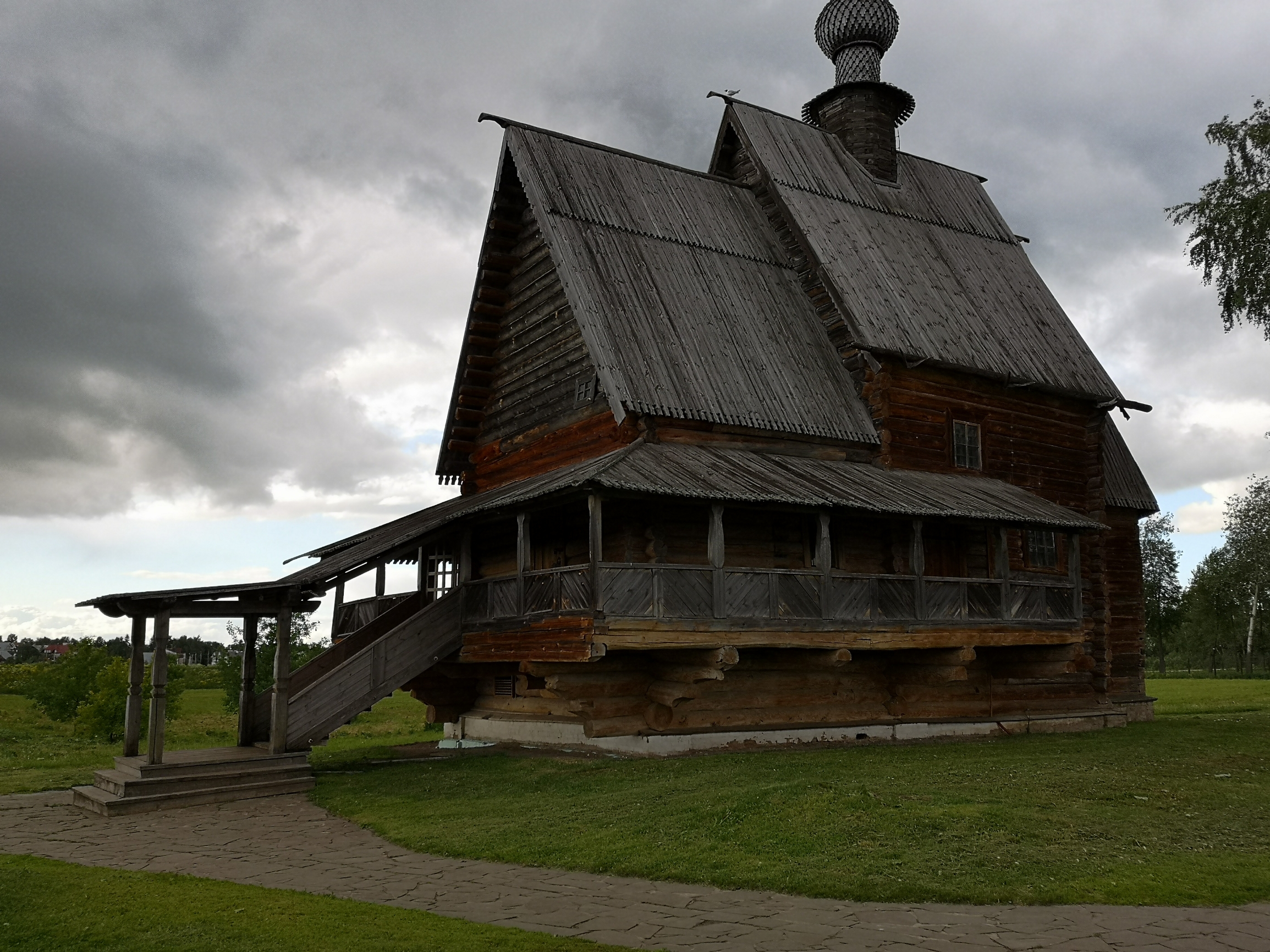 俄罗斯弗拉基米尔，木制建筑与农民生活博物馆。