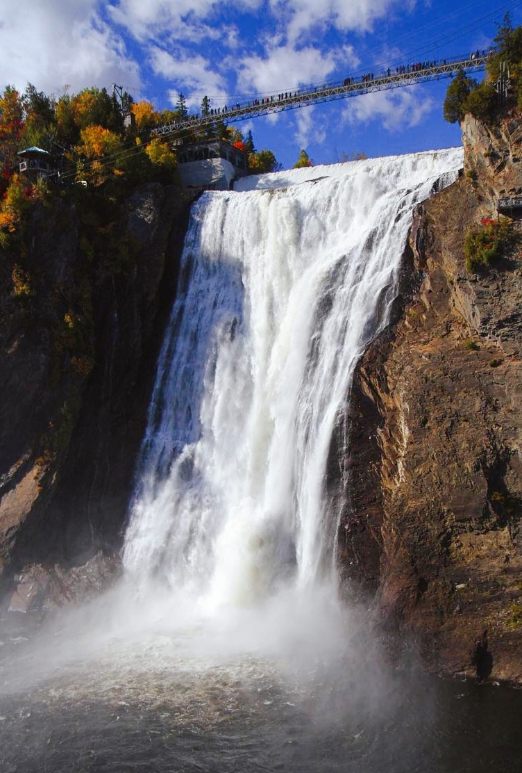蒙特伦西瀑布——北美瀑布前三，让游人趋之若鹜的壮观宝地！
