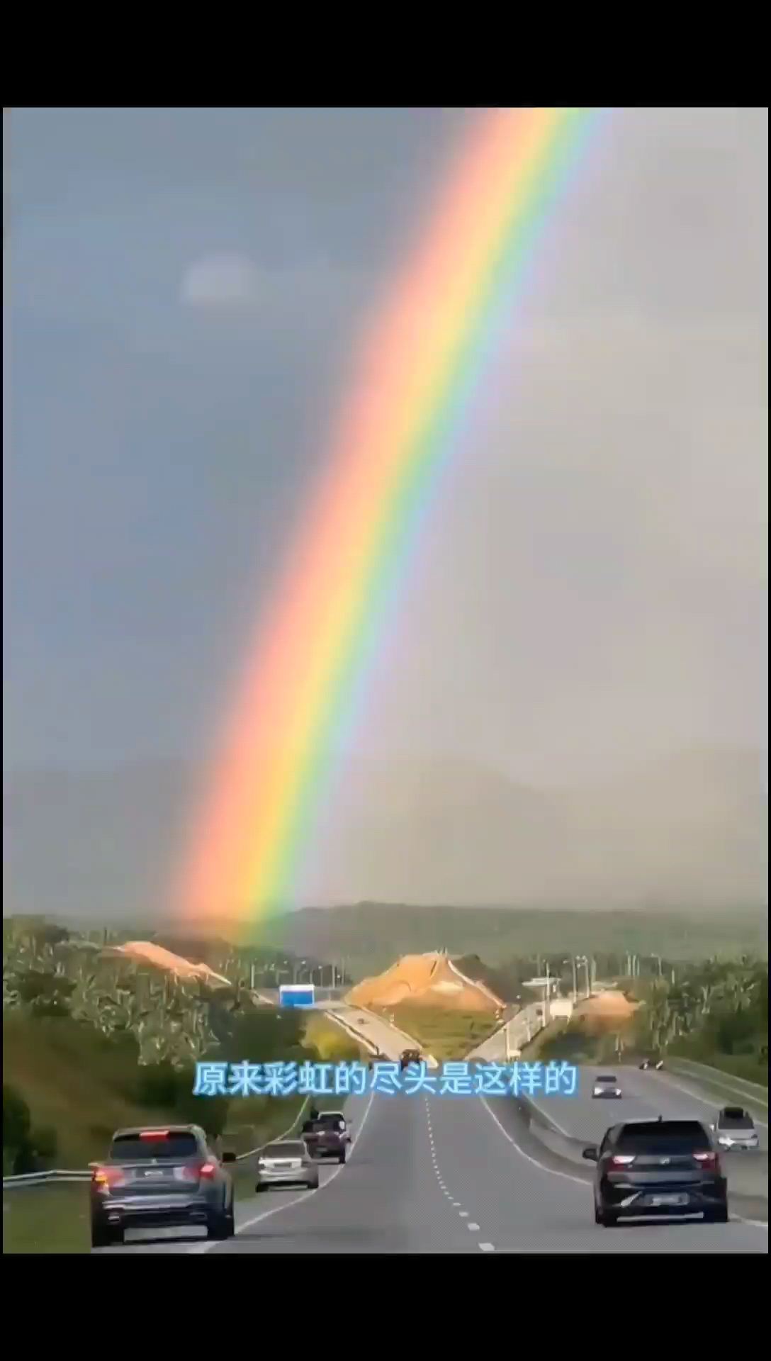 原来缤纷的彩虹，其实不属于天空，只是短暂的相逢……