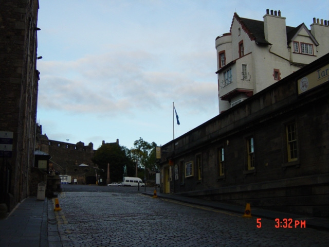 #老街的记忆 不错不错，爱丁堡的街头