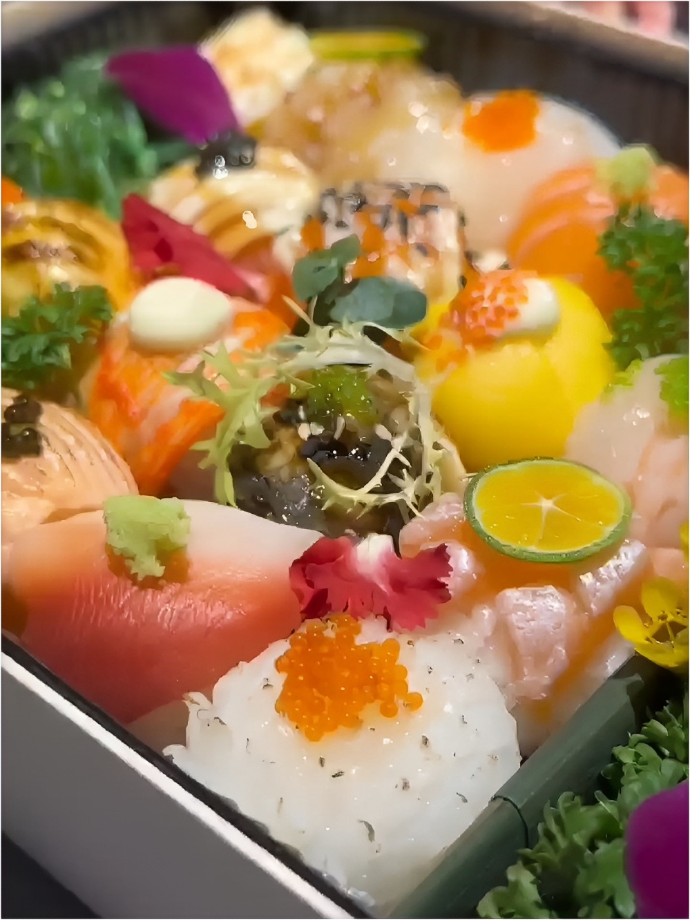 20种不同口味的寿司美食