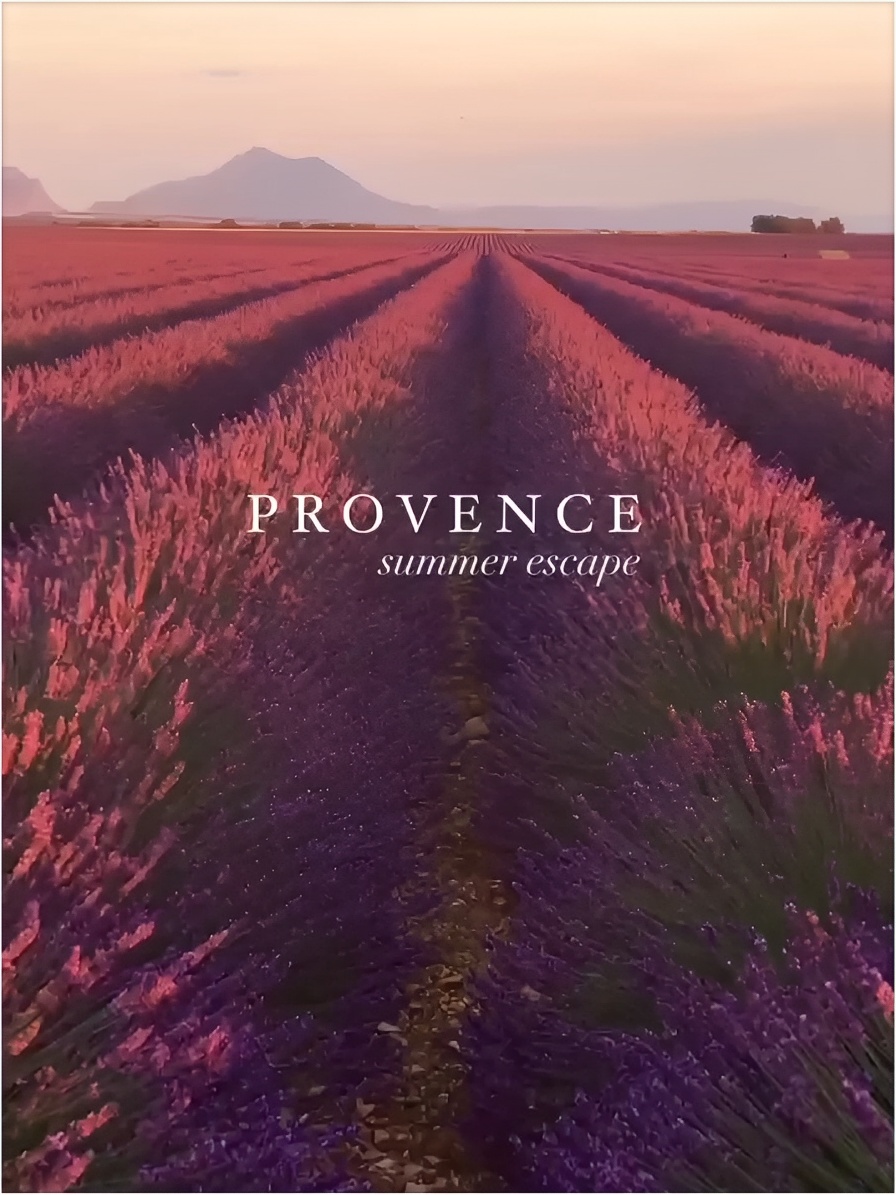 法国-普罗旺斯：欧洲的“骑士之城”，薰衣草的故乡。该地出产优质的葡萄酒。