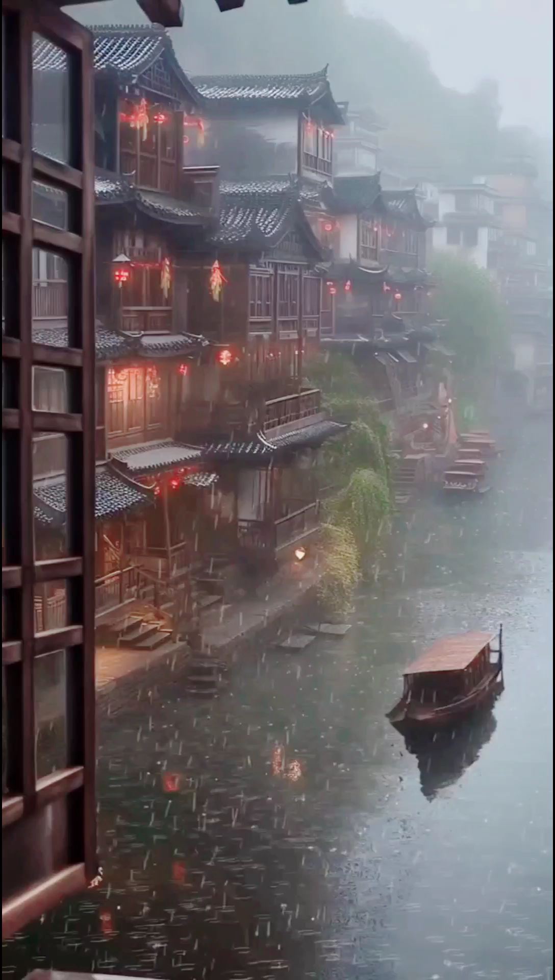 烟雨入江南 ，皆是凡尘客