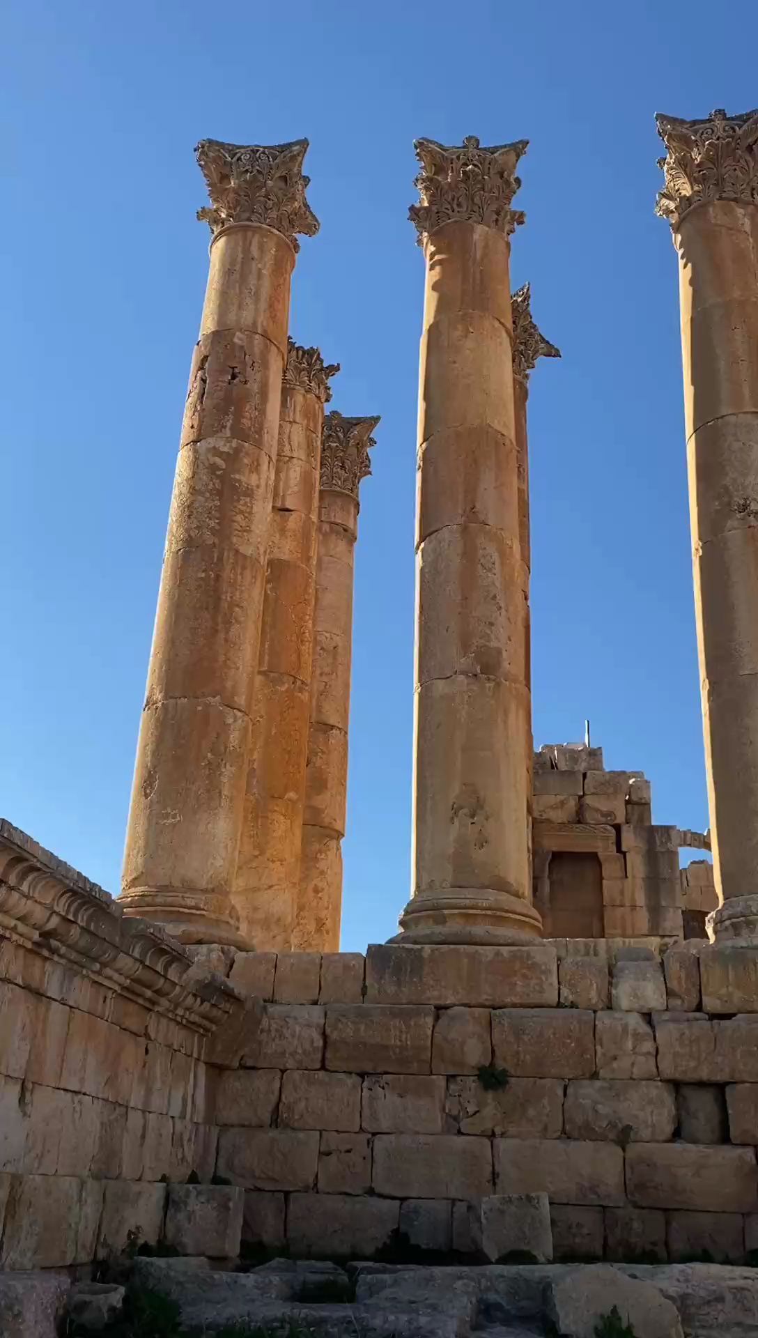 约旦杰拉什古城，也是古罗马遗留的古迹