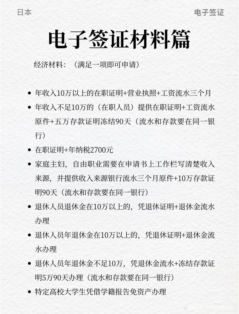 要去日本的进！！2023日本电子签证详细攻略