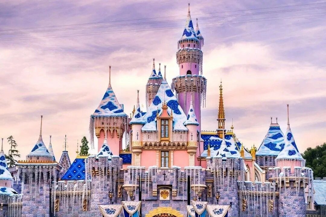 加州迪士尼！这小城堡太好看算了吧😍